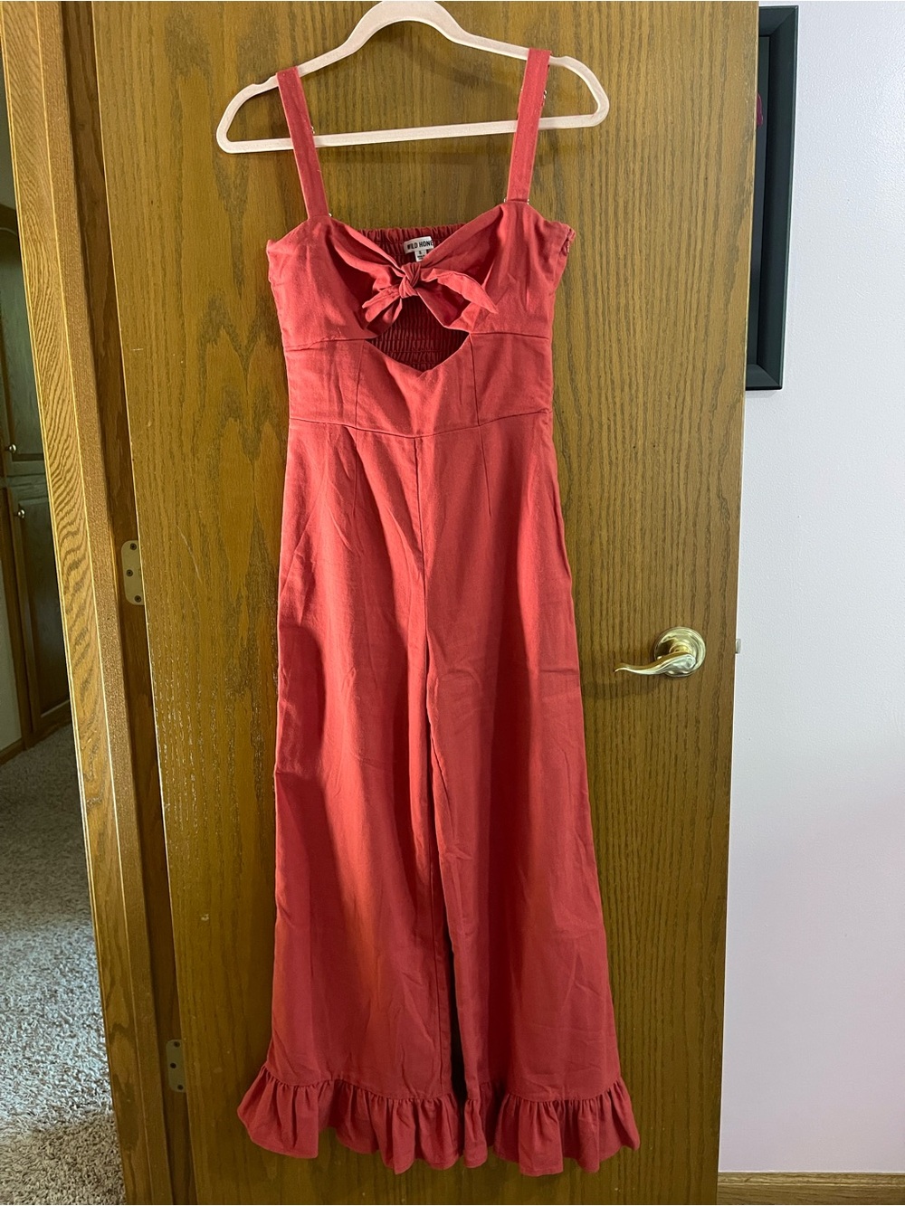 Tie Front Jump Suit